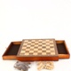 Dřevěné magnetické šachy Goki 56919 