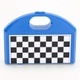 Cestovní šachy v modrém kufříku 