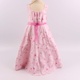 Dívčí šaty Bonnie Jean růžové kytičkované