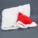 Vánoční dekorace čepice Santa Clause 