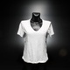 Bavlněné bílé tričko Tommy Jeans DW0DW09195 