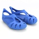 Dětské gumové boty modré bez zapínání