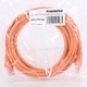 Síťový kabel PremiumCord CAT6 oranžový 300cm