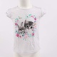 Dívčí tričko Pepco bílé s kočičkou