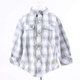 Dětská košile H&M kostkovaná bílomodrá