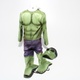 Kostým Hulk Rubie's vel. M, 5-6 let