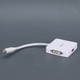 Adaptér AmazonBasics Mini DisplayPort bílý