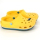Dětské pantofle Crocs žluté