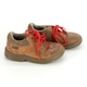 Dětské boty Fare béžové s rudými tkaničkami