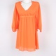 Dámské mini šaty Bonprix odstín oranžové