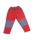 Dětské kalhoty červenomodré