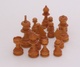 Šachové figurky dřevěná sada