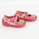 Dívčí sandálky Befado růžové kytičkové