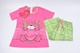Dětské pyžamo Vlomolla růžové
