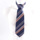 Pánská kravata Hedva modrá s barevnými pruhy