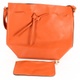 Dámská kabelka s peněženkou oranžová 
