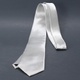 Pánská kravata Gassani stříbrná