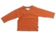 Kojenecké tričko Okay oranžové s véčkem