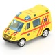 Auto Ambulance žluté barvy