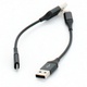USB kabel Amazon Basics 10cm 2ks