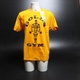 Pánské tričko Golds Gym GGTS002 žluté