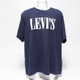 Pánské tričko Levi's 56760 modré 4XL