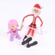 Figurky Santa a holčička 