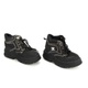 Dětské kotníkové boty černé barvy