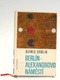 Kniha A. Doblin: Berlín