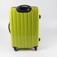 Cestovní kufr černo zelený