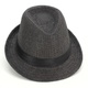 Pánský klobouk hnědý elegantní
